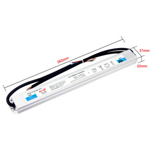 Fuente de Alimentación para Tiras de LED con Control DALI, Resistente al Agua IP67, 36W/75W/100W/150W/200W, Voltaje Constante, 100-240V AC-DC 12V 24V 48V - Product Image 4