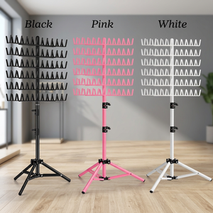 New <b>Mirror</b> Station-Extendable <b>Floor</b>-<b>Standing</b> Salon Furniture-Modern Portable Hairpin Organizer Tray-Braided Hair Bedroom - Product Image 1