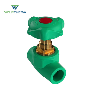 1/2 "đến 2" công nghiệp PPR dừng van Brass thép không gỉ chèn - Product Image 1