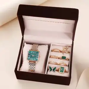 2022 Nieuwe Jaar Hot Selling Gift Set Prachtige Sieraden En Horloge Set Beste Cadeaus Voor Valentijnsdag