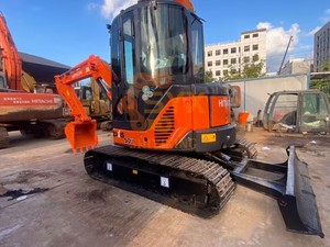 Excavadora Hidráulica Usada de Alta Calidad HITACHI ZX50U de 5 Toneladas, Certificada CE EPA TIER4 ROPS, para Minería de Oro, Ingeniería Agrícola y Trabajo Pesado - Product Image 4