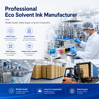 Encre éco-solvant compatible Mimaki 1L CMYK pour impression numérique sur vinyle, signalétique graphique et publicité grand format