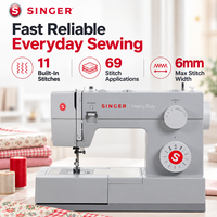 Machine à coudre électrique multifonctionnelle SINGER 4411 pour la maison, qualité automatique, 220V, 1100 Sti/min, professionnelle