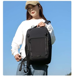 TOUGH SLHS Unisex Nylon <b>Backpack</b> 20-39L Waterproof Zipper Closure <b>Laptop</b> Business Hiking - Product Image 2