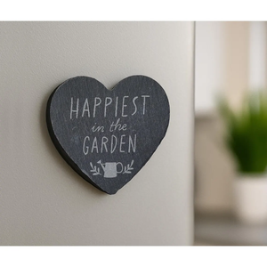 <span class=keywords><strong>Aimant</strong></span> de réfrigérateur personnalisé en <span class=keywords><strong>ardoise</strong></span>, forme cœur, carré ou rond, gravé au laser pour cadeaux de la Saint-Valentin - Product Image 2