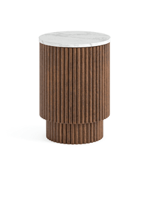 Mesita de Noche Contemporánea de Madera Maciza con Cajón, Mesa de Noche Moderna de Madera, Mueble Minimalista para Dormitorio, Gabinete de Almacenamiento Junto a la Cama - Product Image 2