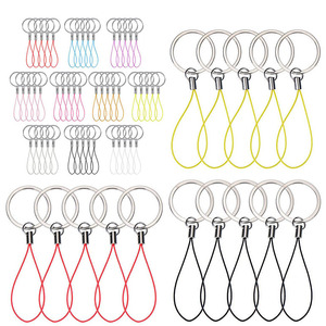 Nylon Lanyard Mobiele Telefoon Sleutelhanger Riem Lanyards Bandjes Split Ring Mobiele Telefoon Charm Snoeren Voor Usb Drive Key Id Card Badge Sleutelhanger - Product Image 1