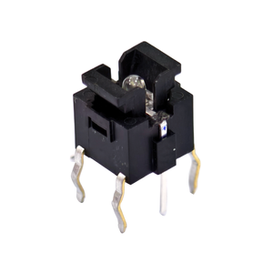 Interruptores Táctiles Delgados con Luz LED de 12V 50mA SMD para Electrónica de Consumo Delgada - Product Image 1