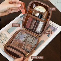 Mini sac cosmétique Portable Transparent pour rouge à lèvres et cosmétiques maquillage beauté sac cosmétique outil de maquillage