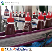 Ligne de production automatisée de pâte de tomate Machine de remplissage intégrée de sauce de pâte de tomate de ketchup