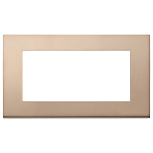 Placca 5M BS Bronzo 15.8x10.4x1.8 Copri Interruttore a Muro - Product Image 1