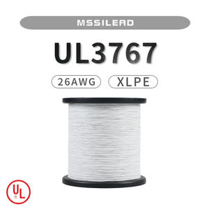 UL3767 26AWG XLPE yalıtımlı elektrik telleri telli kanca kadar düşük güç uygulamaları için 105 derece 30V RoHS UL elektronik tel - Product Image 4