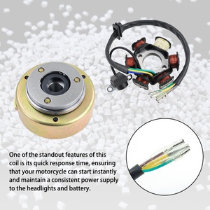 Kit de rotor de magneto de acero LINGQI RACING con bobina modificada para motor de arranque eléctrico universal, para motocicletas de cross, pit bikes y ATV. - Product Image 4