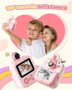 מצלמת אינטרנט מיני p02 hd מיני מצלמה עם צעצועי צילום תרמיים צעצועים דיגיטליים ילדים מצלמה מיידית - Product Image 3