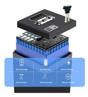 Batteries de vélo électrique personnalisables 48V 60V 72V 24Ah 25Ah 40Ah au lithium avec connecteur XT60, étanches, pour tube diagonal, pour E-moto et E-bike