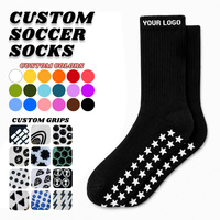 Chaussettes de sport athlétiques XY en coton avec grip en silicone, chaussettes personnalisées en nylon de haute qualité, antidérapantes, pour le football