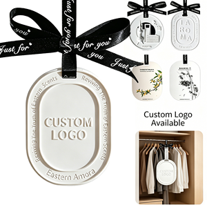 Diffuseur de parfum pour armoire avec logo personnalisé, tablettes parfumées à l'osmanthus en plâtre, artisanat en gypse, aromathérapie pour la maison et la chambre - Product Image 1