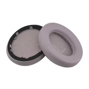Umweltfreundliche Protein-Leder Geräuschunterdrückende Hochwertige Weiche Ohrpolster für <span class=keywords><strong>QCY</strong></span> H3 Pro Kopfhörer - Product Image 4
