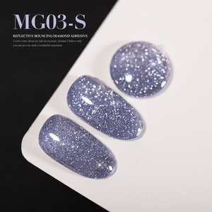 MIMAGPIE 20 Couleurs Vernis Gel Pailleté Réfléchissant Sans HEMA Fournisseur Professionnel de Produits pour Ongles OEM Vernis Gel UV Sans HEMA Sans TPO - Product Image 5