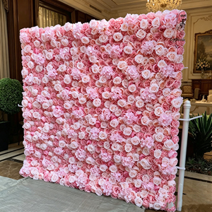 Multi Purpose Artificial <b>Flower</b> <b>Wall</b> Suitable For Indoor Outdoor All Season Party Wedding And Commercial Styling - Product Image 1