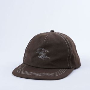 Casquettes pour hommes à 5 panneaux non structurées, style Dad Hat, avec logo imprimé réfléchissant, fermeture snapback et visière plate - Product Image 3