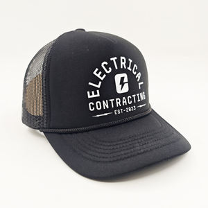 Gorra Trucker Deportiva de 5 Paneles al por Mayor con Logotipo Personalizado, Gorra de Béisbol de Malla y Espuma, Estilo Hip Hop Y2K, Lona, Algodón, Bordado de Alto Rendimiento - Product Image 2