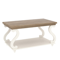 Mesa de té de Madera rústica, Centro de salón, mesas de Centro de madera y hierro, soporte de Tv y juego de mesa de Centro, muebles perfectos