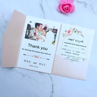 Carte d'invitation avec trois pli découpées au laser, prix d'usine, bon marché, pour mariage, fiançailles, anniversaire, noir, vert, bordeaux économise la date