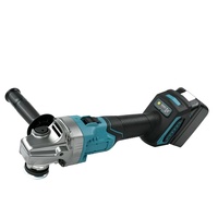 Meuleuse d'angle électrique sans fil 20V sans balais 5 pouces 125mm rechargeable pour la coupe et le meulage des métaux