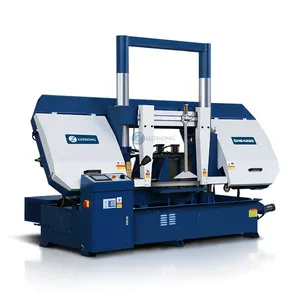 semi-automatic band saw for metal cutting GHS4250 GHS4260 GHS4265 band sawing machine supplier