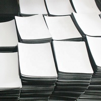 Tapis de souris de jeu blanc pur extra large personnalisé Stock de dessins animés transfert thermique tapis de sol en boue de diatomée technologie tapis de clavier en tissu