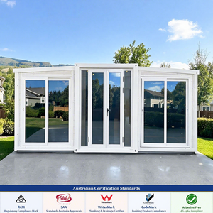 Maison conteneur préfabriquée extensible 30/40 pieds, normes australiennes, durée de vie 50 ans, 3 chambres, cuisine moderne, empilable, personnalisable, clé en main - Product Image 1