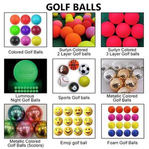 Pelotas de Golf de Práctica de 2/3/4 Capas con Logotipo Personalizado del Fabricante, con Caja de Regalo - Product Image 4