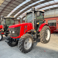 Tracteurs agricoles 4x4 de qualité supérieure fabriqués en Chine, 100 CV, 120 CV, 140 CV, 160 CV, 180 CV, avec chargeur frontal