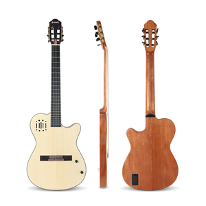 Starway Custom Latest Educational Guitarra 39 Inch Classical Cutaway Guitar <b>String</b> <b>Instrument</b> for Beginners - Product Image 4