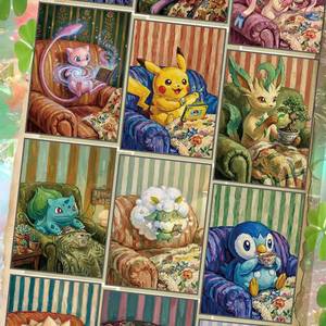 Tarjetas de Arte Cómico Personalizadas al por Mayor, Tarjetas de Arte Eif Baby Pokemoned, Versión en Inglés, Primera Edición, Caja Misteriosa, Paquete de Refuerzo - Product Image 4
