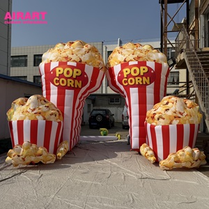 Decoración Inflable Personalizada de Palomitas de Maíz para Noches de Cine - Product Image 4