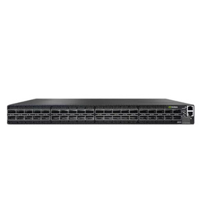 สวิตช์ MQM8700-HS2R 40QSFP56 แหล่งจ่ายไฟ AC คู่ x86 ดูอัลคอร์ ฮีทซิงค์แบบ P2C พร้อมราง - Product Image 1