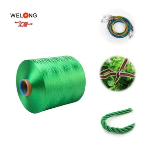 เส้นด้ายโพลีเอสเตอร์ 150 เดนิเยร์ แบบมีเท็กซ์เจอร์  เนื้อสัมผัสกึ่งด้าน  ผสมผสานกับเส้นด้ายนิมซิมฮิม - Product Image 3