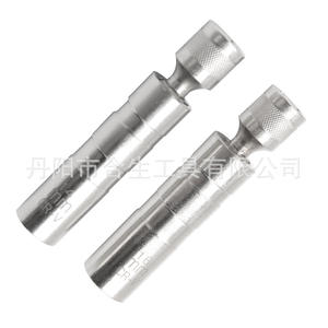 Douille magnétique universelle pour bougie d'allumage 16 mm, entraînement 3/8 po, en acier au chrome-vanadium, outil de démontage automobile - Product Image 2