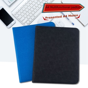 Bìa Đựng Tài Liệu Có Khóa Kéo Bằng Da PU A4 Tùy Chỉnh, Bìa Đựng Tài Liệu Chuyên Nghiệp, Quà Tặng Khuyến Mãi Bìa Đựng Tài Liệu Màu Đen - Product Image 3