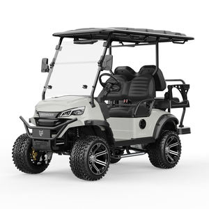 Chariot de golf utilitaire à 4 roues, navette d'entretien de club, véhicule communautaire de luxe à basse vitesse, chariot de golf haut de gamme - Product Image 3