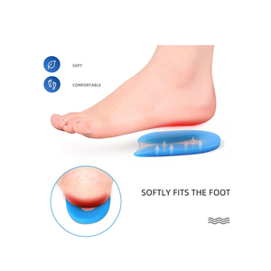 99Insole Pelindung Pereda Nyeri Tumit Perawatan Insole Kaki Memar Bantalan Cup Tumit Silikon untuk Taji Tulang - Product Image 6