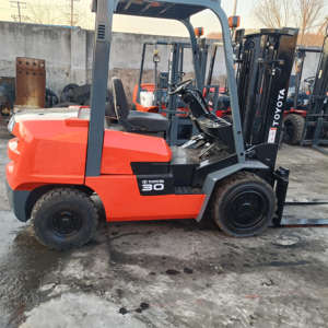 Vente à prix réduit, haute qualité pour chariot élévateur à fourche à moteur diesel, contrepoids de 3 tonnes, levage de 3 m, garantie d'un an - Product Image 5