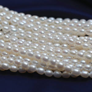 Perlas de Agua Dulce Naturales al por Mayor, Semillas Pequeñas de 3 mm, 4 mm, 5 mm, Calidad AAA, Hilo de Perlas de Agua Dulce - Product Image 5