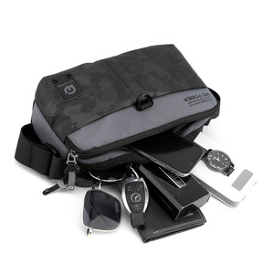 Nouveau style sac messager pour homme, sac à bandoulière décontracté et tendance, léger avec sangle réglable - Product Image 6