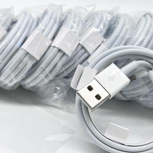 Cable Foxconn 2.4A USB de Carga Rápida y Segura para <span class=keywords><strong>iPhone</strong></span> 14 13 12 11, <span class=keywords><strong>Cargador</strong></span> de Teléfono Móvil 8 7 6, Cable E75 - Product Image 2