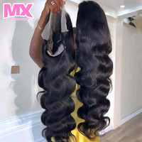 Nouvelle conception Perruques de cheveux humains brésiliens vierges ondulés avec dentelle invisible, densité 250, avec baby hair, Perruque frontale en dentelle vietnamienne