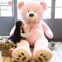 Nouveau design ours en peluche géant taille humaine violet jouet en peluche kaki ours en peluche énorme ours en peluche oreiller en peluche jouet