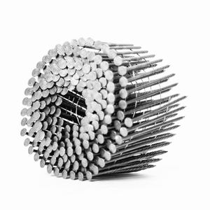 Clous en spirale à tige annelée, clous <span class=keywords><strong>de</strong></span> <span class=keywords><strong>charpente</strong></span> en fer à tête plate, zingués et polis pour toiture - Product Image 1
